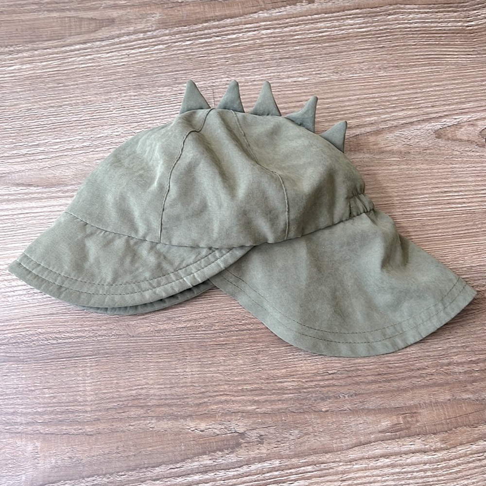 Green Dinosaur Sun Hat 1-2yr